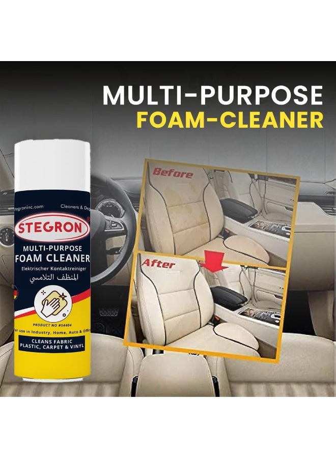 STEGRON Multi Purpose Foam Cleaner, 400 ml - Image 2